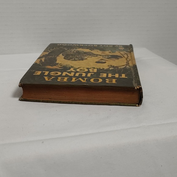 Bomba the‎ Jungle Boy Book Roy Rockwood Clover Books Vintage Adventure - Picture 4 of 12